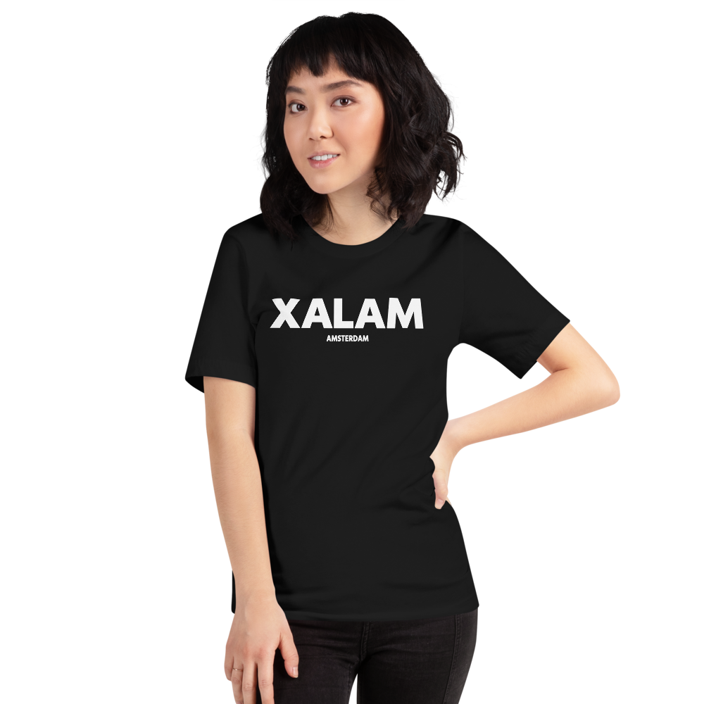 women-xalam-tshirt-black-amsterdam=white-text