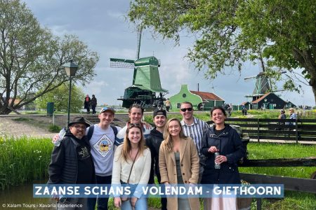 Holland Droomtocht (Zaanse Schans - Volendam - Giethoorn)