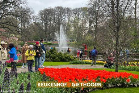 Holland Spectacle Tour - Keukenhof Gardens and Giethoorn